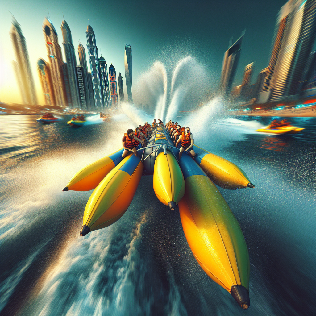Get Ready for Fun: A Guide to Banana Rides in Dubai's Waters